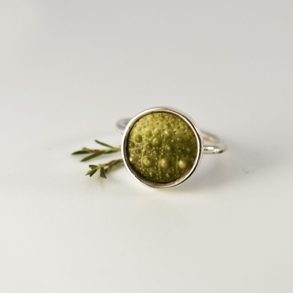 Green Sea Urchin Ring