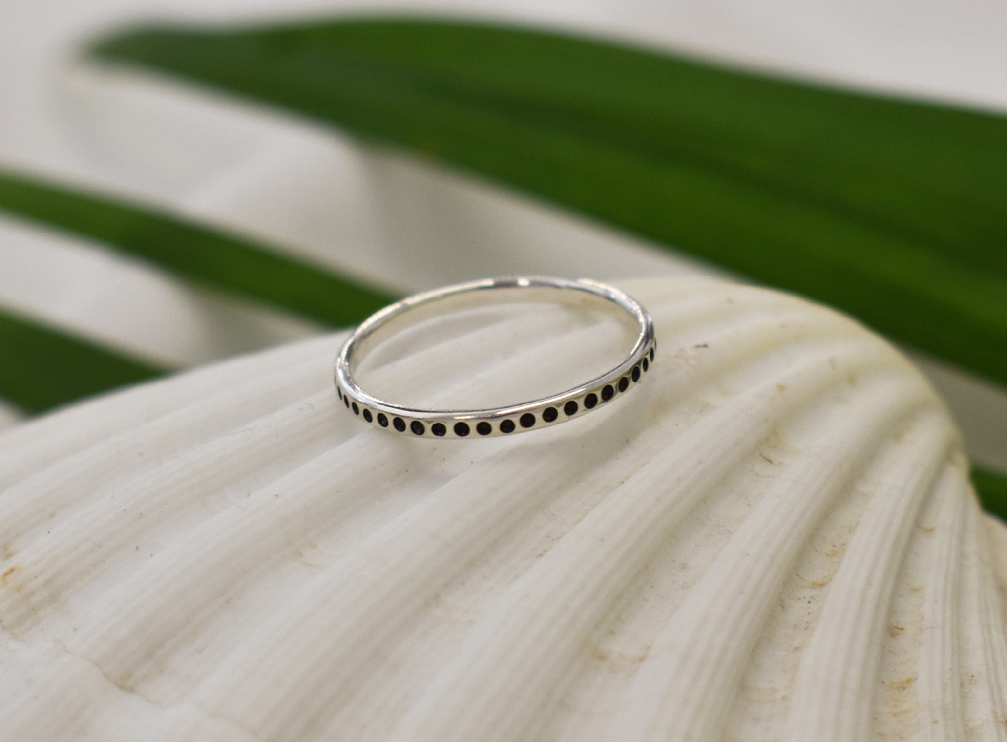 Urchie Ring A Spotted Sterling Silver Stacking Ring Inspired By A Sea 