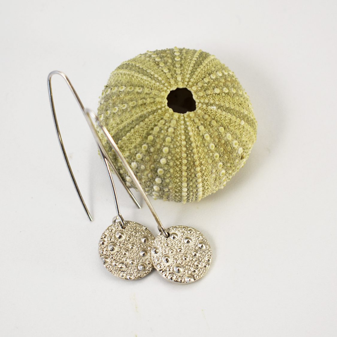 Sea Urchin Texture Earrings