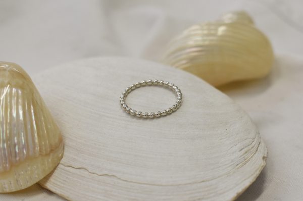 Silver Bubbly Ring