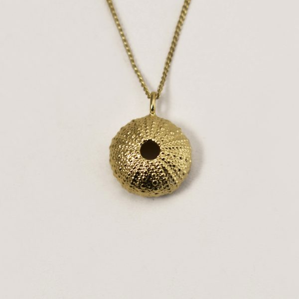 Gold Sea Urchin Necklace