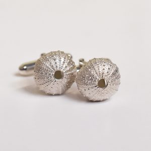 Silver Sea Urchin Cufflinks