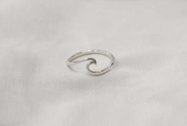 Silver Wave Ring