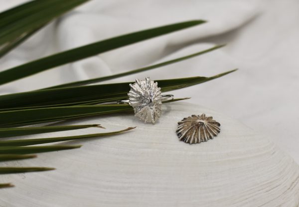 Silver Limpet Shell Ring