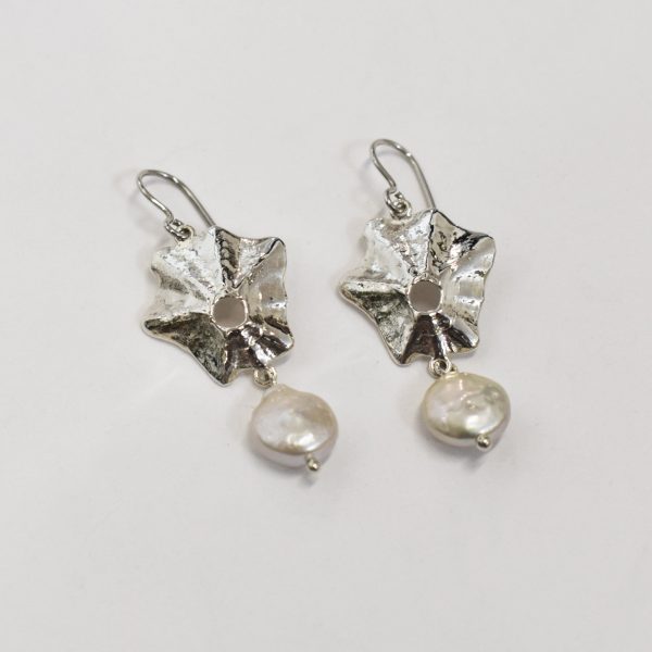Star Limpet Pearl Earrings