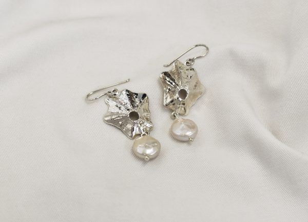 Star Limpet Pearl Earrings