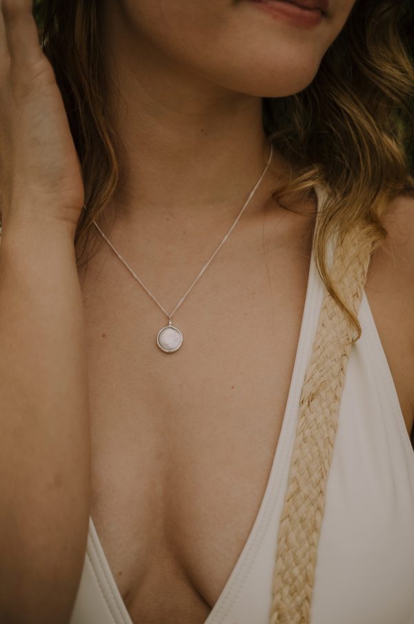 Silver Calypso Pearl Necklace
