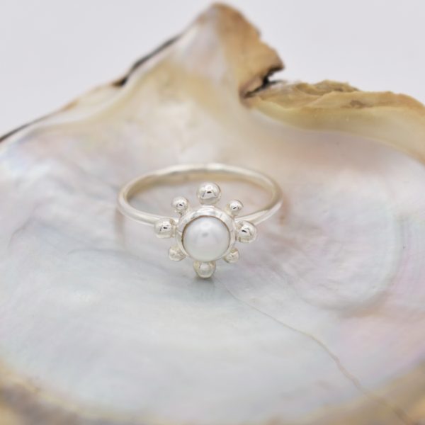 Sunshine Pearl Ring