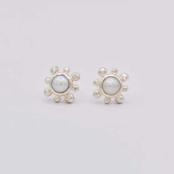 Sunshine Pearl Studs