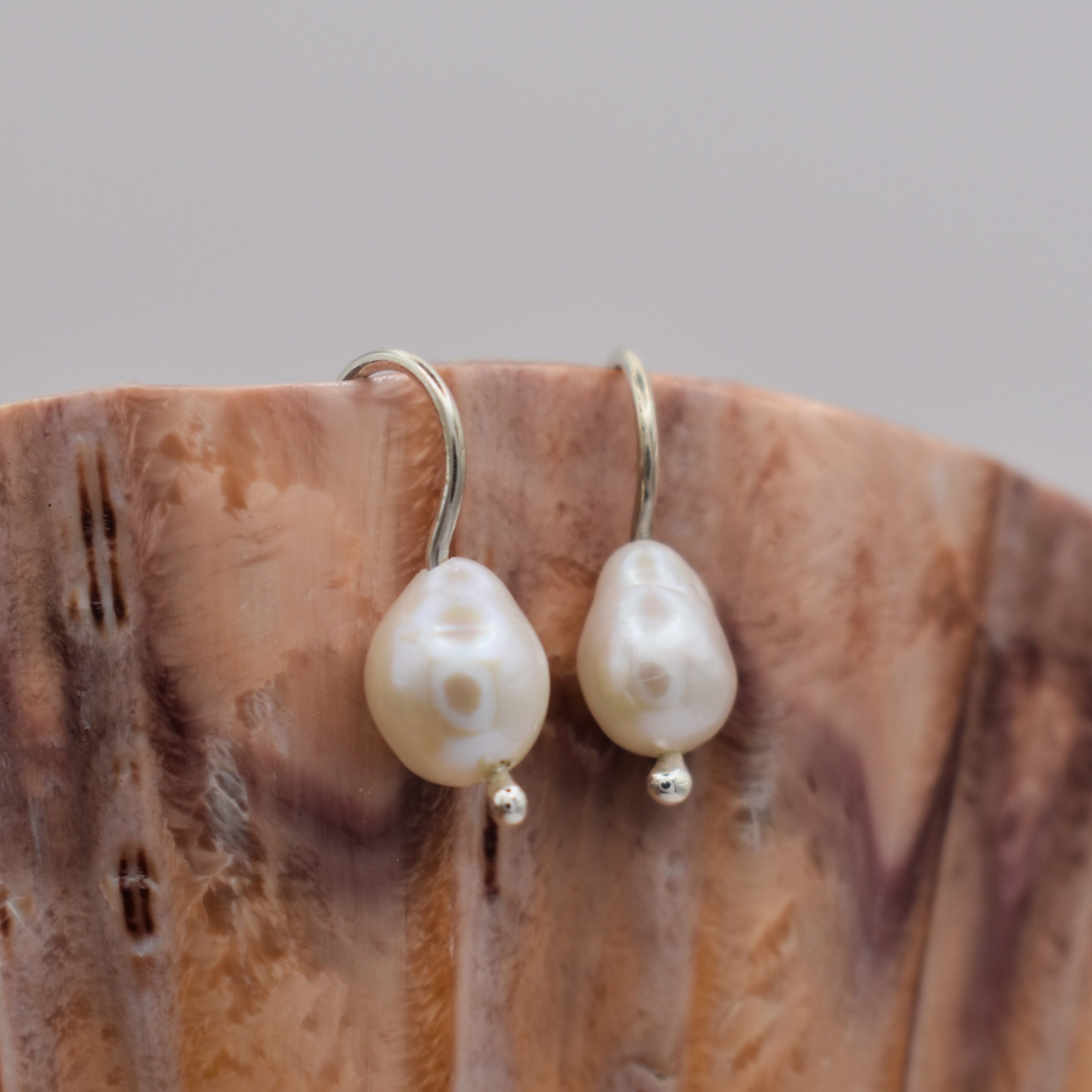 Pearly Drop Earrings