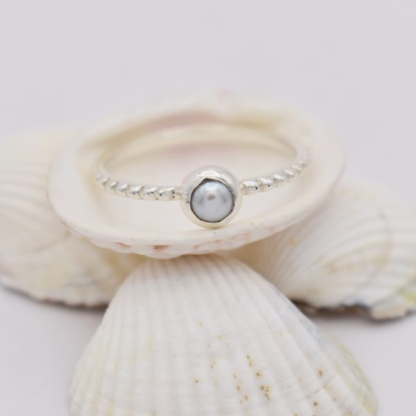 Fine Bubble Pearl Ring